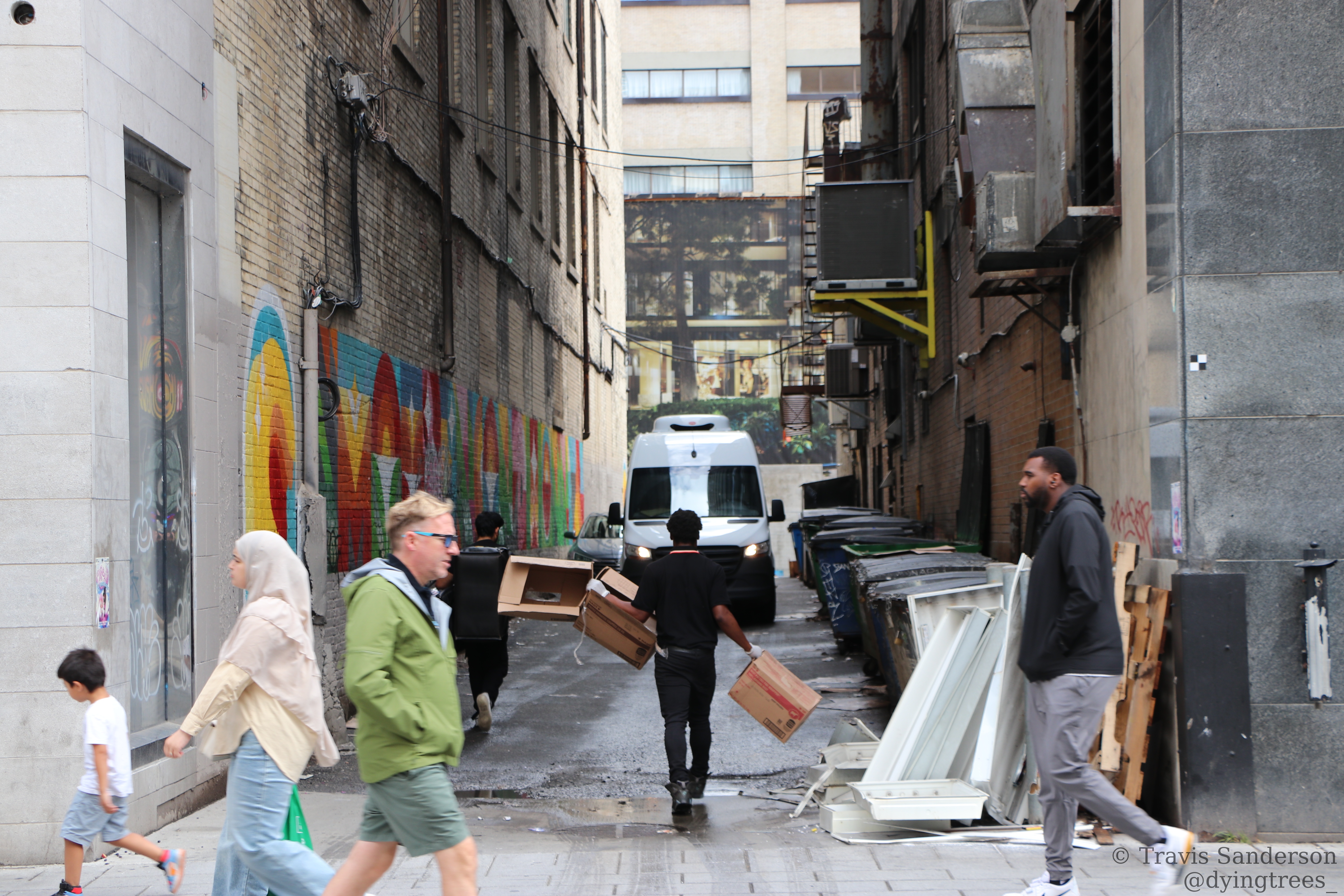 between the streets 15