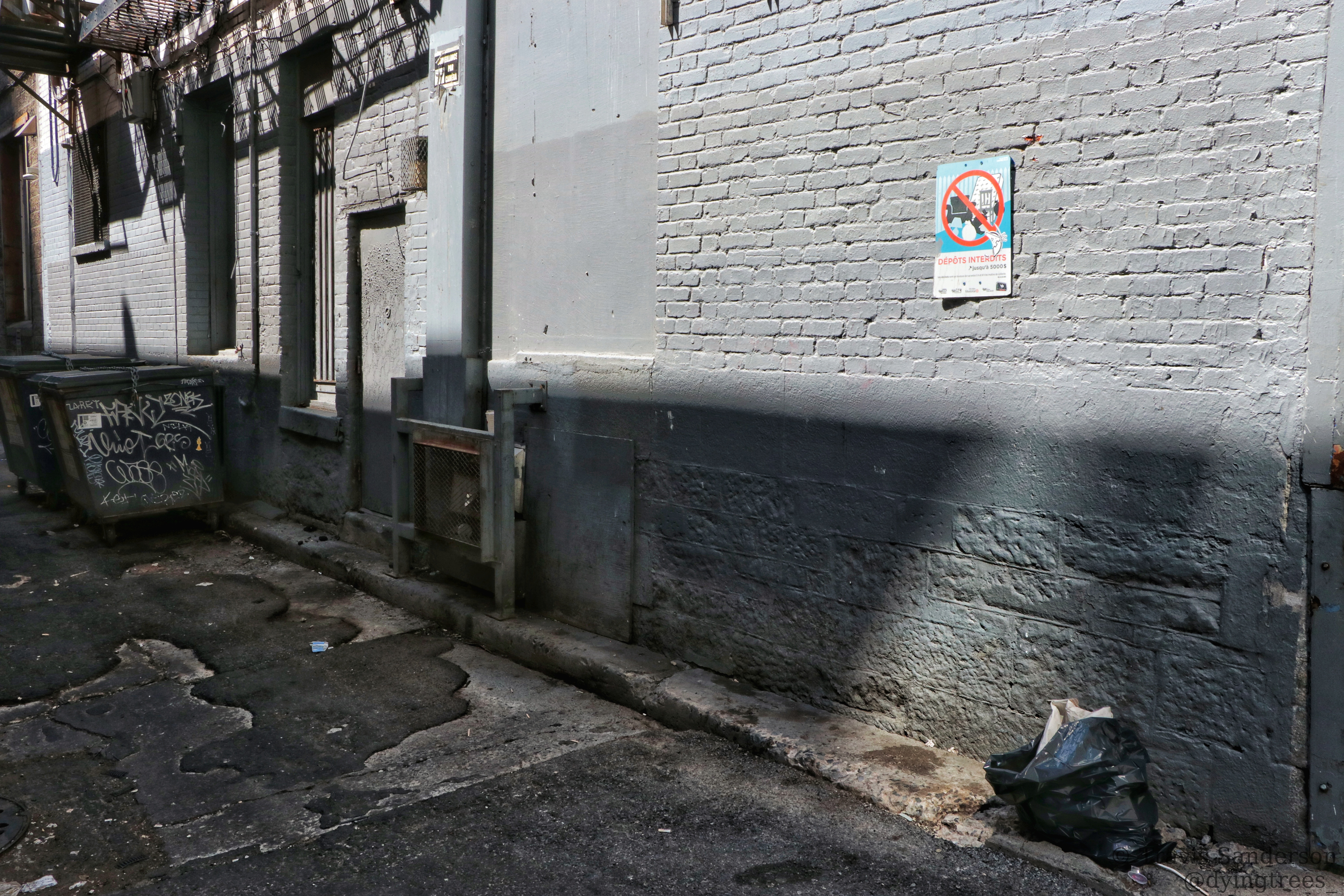 between the streets 18