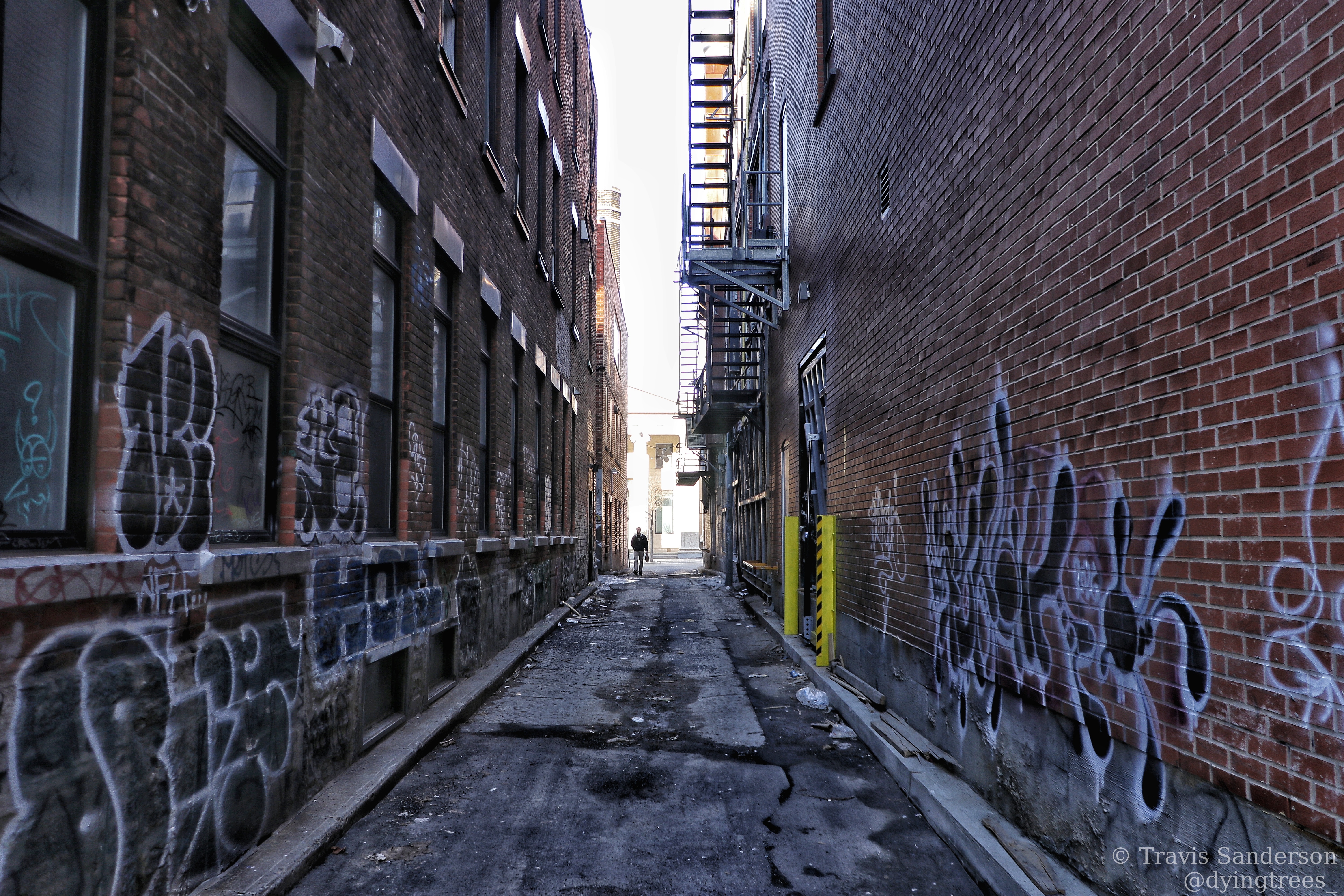 between the streets 28