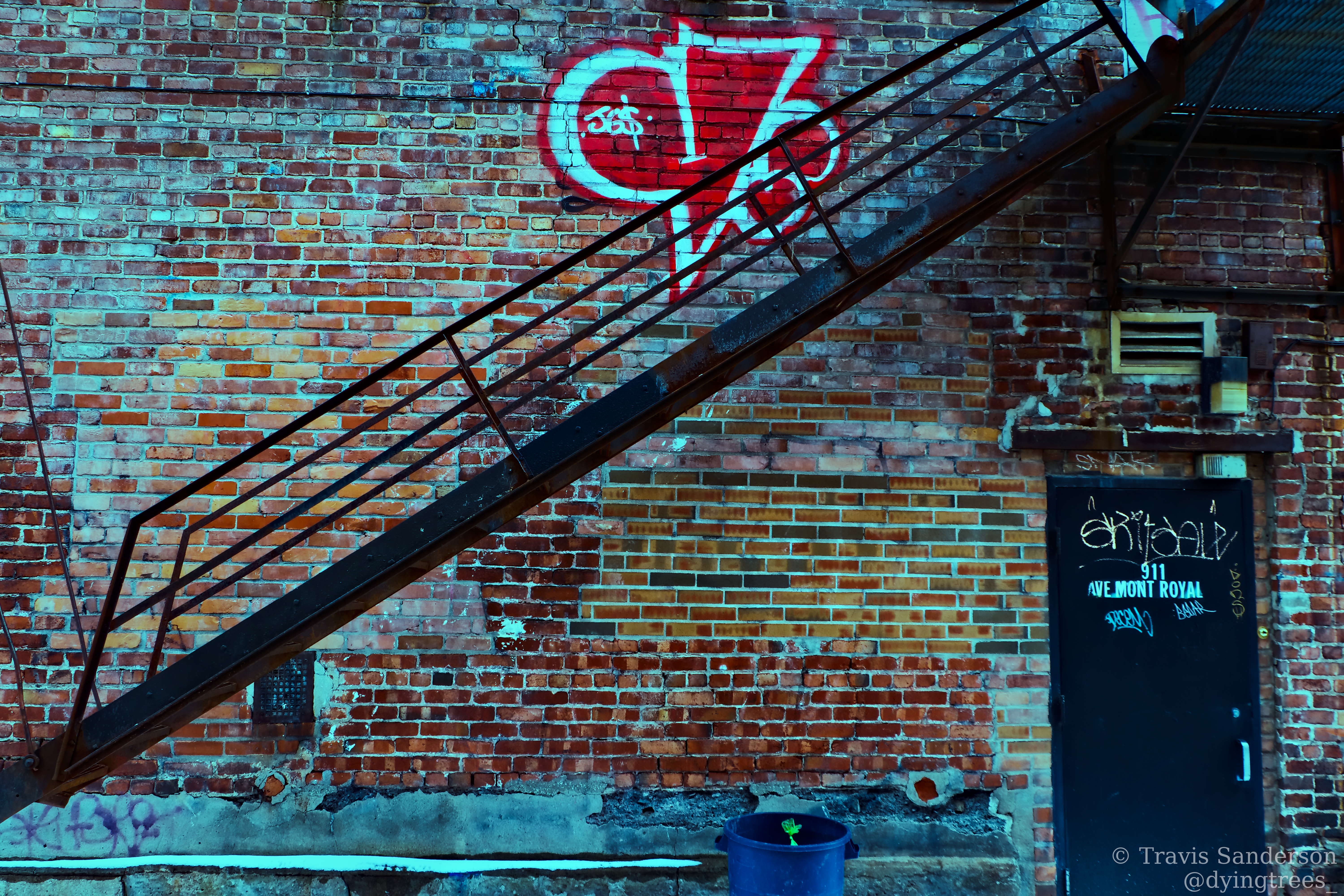between the streets 43