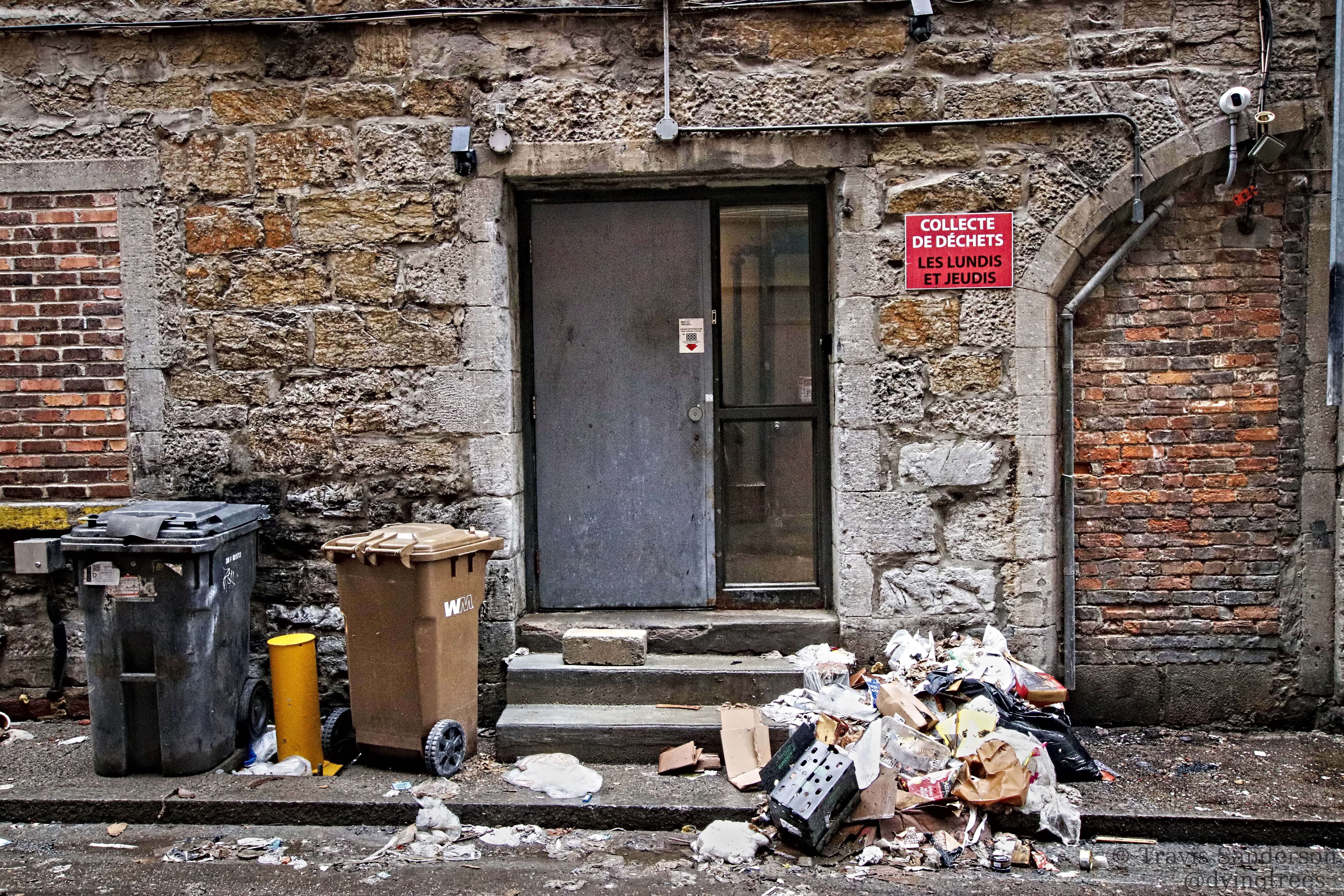 between the streets 51
